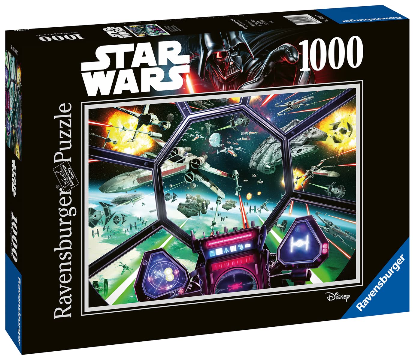 Amazon.com: Ravensburger Star Wars: TIE Fighter Cockpit 1000 Piece